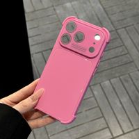 Coque de téléphone de luxe en verre trempé pour iPhone 17 13 14 15 16 Pro Max 18 Pro, coque arrière antichoc Candy, protection intégrale