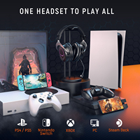 Für H3 Kabelgebundenes Over-Ear Gaming-Headset mit RGB-Beleuchtung, dynamischem Treiber, Mikrofon, ENC-Geräuschunterdrückung und Surround-Sound