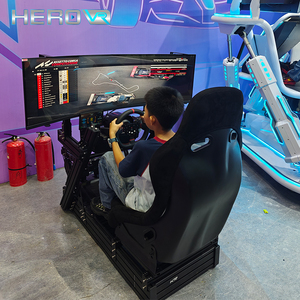 HEROVR Schnelle Einnahme <span class=keywords><strong>VR</strong></span>-Rennsimulator: Realistische Auto-Armaturenbrett-Arcade-Maschine mit Metallrahmen für den Innen- und Außenbereich in <span class=keywords><strong>VR</strong></span>-Parks - Product Image 2