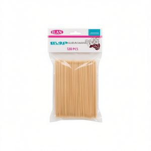 Bastoncini di legno ILAN 48x2mm 120 pezzi per progetti fai da te - Product Image 2