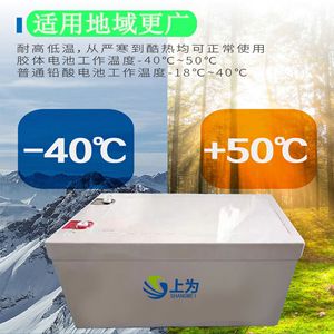 แบตเตอรี่เจลโซลาร์ Shangwei 12V 100Ah 150Ah 200Ah 350Ah แบบ Deep Cycle สำหรับระบบ Off Grid จัดเก็บพลังงานสำรอง UPS - Product Image 3