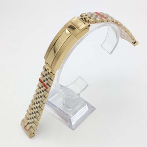 Bracelet Jubilé 20 mm de luxe pour homme, boucle OEM en acier inoxydable 316L, réglable, 20 mm - Product Image 3