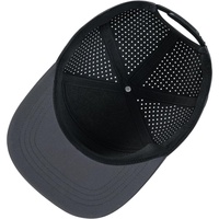 Sombrero plano liso de 6 paneles con logotipo de parche bordado de alta calidad MOQ bajo para hombre personalizado al por mayor