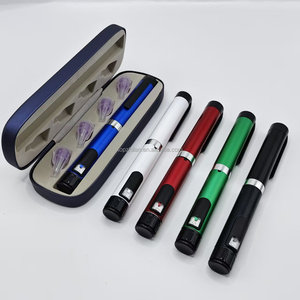 Reusable <b>Gold</b> Plated V4 Injection <b>Pen</b> 3ml Short Stopper Multiple Colors Available Elegant Metal Injector for Skincare Products - Product Image 5