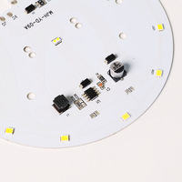 Plaque de circuit imprimé en aluminium pour phare avant de vélo électrique, 110x110mm, modèle MJH-WD-014