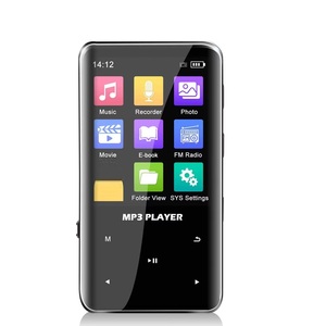 BT 5.0 MP3 Player 64GB <b>Storage</b> Built-in Speaker Full Touch Screen FM Radio Voice Recorder E-Book Reader For School Learning - Product Image 6