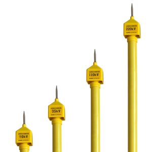 Electroscopio Telescópico Aislado de Fibra de Vidrio <span class=keywords><strong>HV</strong></span> - Product Image 1