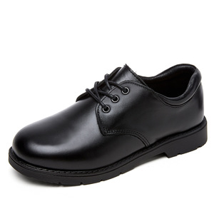 Scarpe Formali in Vera Pelle <span class=keywords><strong>per</strong></span> Ragazzi con Punta Quadrata, Nere, <span class=keywords><strong>per</strong></span> Scuola, Feste e Recite di Pianoforte - Product Image 5