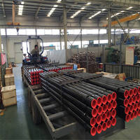 Tige de forage pour puits d'eau 76mm 89mm 102mm 114mm en acier forgé pour équipement de forage DTH, outils de forage de puits miniers