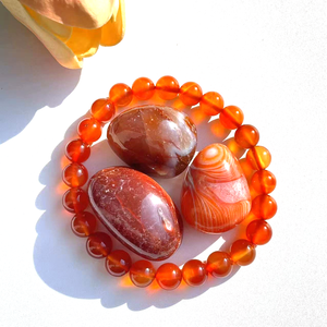 Bracciale in Cristallo Naturale di <span class=keywords><strong>Quarzo</strong></span> <span class=keywords><strong>Rosa</strong></span> Ametista da 8mm con Set di Pietre Levigate per Regalo, Vendita all'Ingrosso - Product Image 3