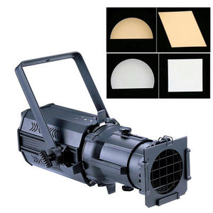 Phòng Thu Chuyên Nghiệp Chiếu Sáng <span class=keywords><strong>200W</strong></span> <span class=keywords><strong>DMX</strong></span> Trắng <span class=keywords><strong>Led</strong></span> Ellipsoidal Cao Cri 95 Có Thể Điều Chỉnh Ống Kính Góc 19/26/36 Tuyến Tính Ánh Sáng - Product Image 2