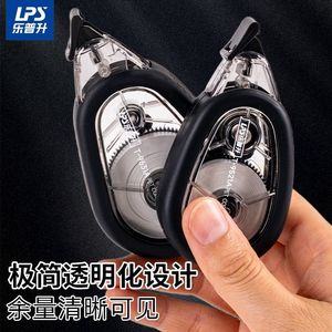 Lps Correction Tape 9521A9631A Transparent Design <b>Large</b> Capacity Black <b>Plastic</b> Silent Correction Tape For Office School Use - Product Image 1