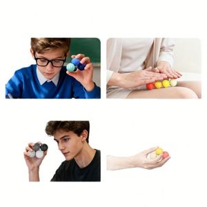 Balles sensorielles magnétiques en silicone, balles anti-stress, balles apaisantes pour l'autisme, jouet sensoriel pour enfants et adultes, soulagement de l'anxiété, jeu sensoriel anti-stress - Product Image 5