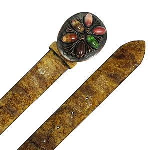 <span class=keywords><strong>Ceinture</strong></span> en <span class=keywords><strong>cuir</strong></span> <span class=keywords><strong>craquelé</strong></span> vintage western rétro unisexe STARVINCCI BAF001 avec boucle à ardillon en alliage, couleur et longueur personnalisables - Product Image 4