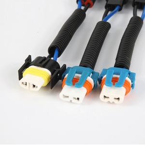 Honeyfly ô tô đèn pha ổ cắm 9004 9005 <span class=keywords><strong>9006</strong></span> H11 chủ chuyển đổi kết nối Halogen <span class=keywords><strong>LED</strong></span> bóng đèn cơ sở Bộ chuyển đổi - Product Image 3