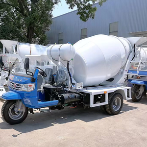 Kleine 2-Yard-Betonmischwagen, Benzin-Zementmischer-LKW für Bauarbeiten, Betonmischer-Anhänger Preis - Product Image 6