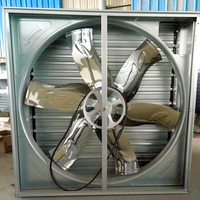 Ventilateur d'extraction durable en acier inoxydable Ventilation de poulailler de ferme avicole