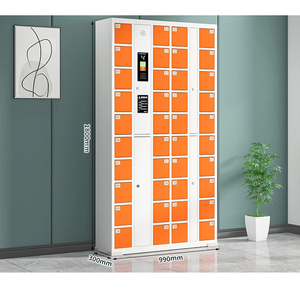 Điện Tử Thông Minh Thép Điện Thoại Locker Hệ Thống Với 6 8 10 12 18 24 36 Cửa Ra Vào Lắp Ráp Bưu Kiện Locker Với Đúc Tủ - Product Image 2