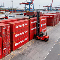 Agent maritime FCL à prix le plus bas, transitaire logistique, porte à port, Chine vers le Mexique, États-Unis, Canada, tous les ports, conteneur 20GP 40H, CIF
