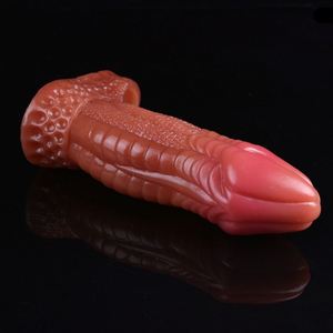 FAAK Silicone Penis Sleeve Adult Sex <b>Toys</b> <b>for</b> <b>Men</b> Delay Ejaculation Extender Multi Color Reusable Condoms Cock Enlargement - Product Image 5