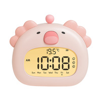 Axolotl horloge de Table intelligente Rechargeable LED veilleuse alarme affichage numérique éclaircit chambre Quartz électronique pour un usage domestique