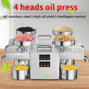 Machine d'extraction d'huile comestible automatique à froid et à chaud en acier inoxydable pour huiles de noix de coco, d'olive et de colza, poids 11,5 kg - Product Image 5