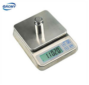 इलेक्ट्रॉनिक डिजिटल तराजू सोने पैमाने कीमत स्टेनलेस स्टील के रसोई पैमाने संतुलन 5kg - Product Image 2