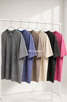 T-shirts surdimensionnés personnalisés en gros pour hommes, 100 % coton, vierges ou imprimés, style streetwear, grandes tailles