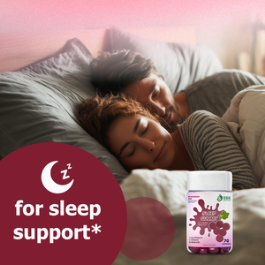 Gummies pour le sommeil à base de glucides complets, directement de l'usine, pour un endormissement plus rapide, un sommeil plus long et un soutien de la mémoire - Product Image 5