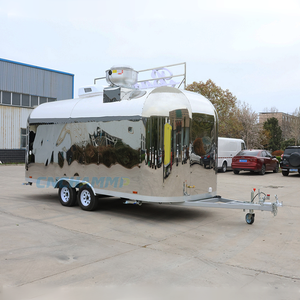 Chammp Tùy Chỉnh Di Động Ice Cream Cà Phê Thức Ăn Nhanh Xe Đầy Đủ Được Trang bị Thực Phẩm Xe Tải Trailer Với Đầy Đủ Nhà Bếp Để Bán - Product Image 3