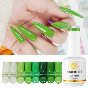 Nagel-Gel-Lack-Set Großhandel Nagelprodukte Fabrik OEM 15ml UV-Gel-Lack Private Label Farbe für Nagelkunst - Product Image 4