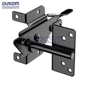 กลอน<span class=keywords><strong>ประตู</strong></span><span class=keywords><strong>รั้ว</strong></span>ขนาดเล็ก Ouroom XY38322 สแตนเลสสตีล ดีไซน์ทันสมัย ชุบสังกะสี ปิดอัตโนมัติ สำหรับ<span class=keywords><strong>รั้ว</strong></span>แบบบาง - Product Image 2