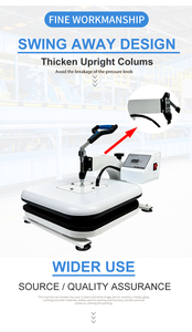 Small Business Machine Ideas Manual Swivel Head Heat Transfer <b>Shirt</b> Printing T-<b>shirt</b> Heatpress CH2418 Heat Press Machines CH2418 - Product Image 4