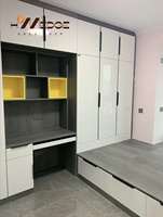 Armoire de lit Tatami moderne et indépendante en bois massif avec tiroir latéral Mobilier de chambre à coucher design