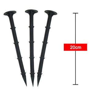 Clous d'ancrage <span class=keywords><strong>pour</strong></span> paillis agricole, clous de fixation en plastique <span class=keywords><strong>pour</strong></span> toile paysagère, agrafes <span class=keywords><strong>pour</strong></span> tapis anti-mauvaises herbes <span class=keywords><strong>pour</strong></span> jardin - Product Image 1