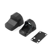 Lunette de visée tactique compacte à point rouge SFOX 1x16 mm, luminosité manuelle, optique de chasse, compatible avec GLK43x 48 MOS P365 XL Hellcat, etc.