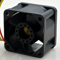 Ventilateur de refroidissement ultra-silencieux pour serveur 24V 48V 12V 0.06A AC EC 4010 40X40X10MM 4CM à double roulement à billes 109P0412M903