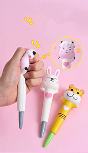 Free Sample Squeeze Squishy Pressure 12 Pack <b>Pens</b> for Kids Prize Toy for Classroom Cute Kawaii <b>Pens</b> Slow Rise Squishy Toy - Product Image 3