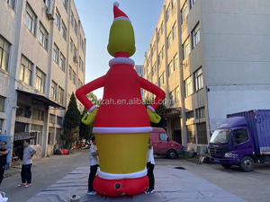 10ft Christmas <strong>Inflatable</strong> Outdoor Yard Decoration Giant <strong>Inflatable</strong> Monster <strong>Grinch</strong> - Product Image 2