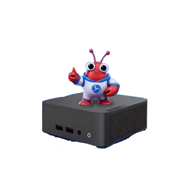 Lenovo Baiying AI PC Mini 100 Desktop Computer for Business Claw Mini PC I5-13420H 16G 1T SSD