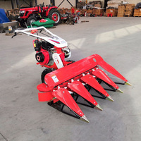 Moissonneuse-batteuse multifonctionnelle automotrice pour sorgho, orge, soja, colza et riz, modèle mini