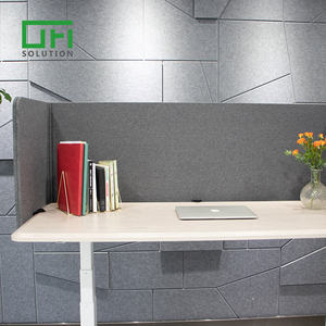 Vách Ngăn Để Bàn Bằng Vải Polyester Cách Âm Có Thể Dính Được - Product Image 2