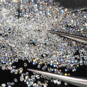 ผู้ผลิตโมอิสซาไนต์แบบขายส่งในสหรัฐอเมริกา Redleaf รับผลิตโมอิสซาไนต์ทรงกลมขนาด 0.8-2.9 มม. คุณภาพ D VVS1 5 กะรัต/ถุง โมอิสซาไนต์เมลีแบบหลวม - Product Image 4