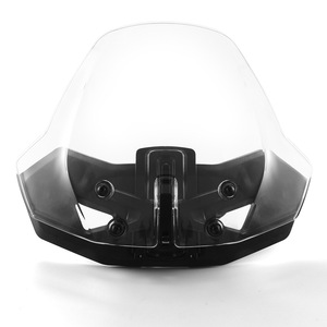 Pare-brise avant réglable Golden Joy pour moto trike Ryker 600/900, transparent/gris, pièce de rechange pour déflecteur de vent - Product Image 3