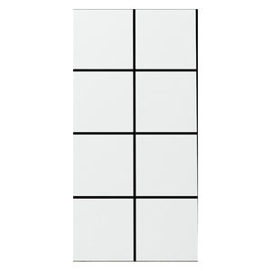 עיצוב מודרני 30*60 ס "מ דבק עצמי קרמיקה קיר אריחי טפט מדבקה 3D לבן לבן מדבקת קיר - Product Image 5