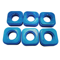 Oeillets de câble en caoutchouc de silicone double face 3mm-25mm Protecteur de fil électrique Joint de bouchon anti-poussière pour l'industrie automobile Coupe personnalisée