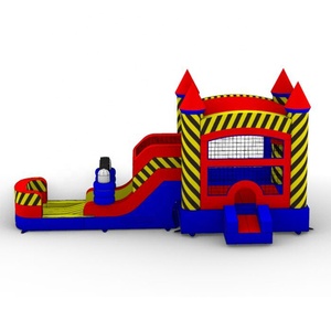 Parque Acuático Inflable Económico con Tobogán de Agua con Temática de Bosque Tropical y Piscina, Diseño Nuevo 2023 - Product Image 6