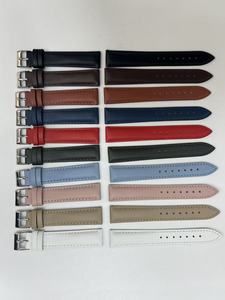 สายนาฬิกาหนังลูกวัวเนื้อนุ่มหรูหรา หลากสี ขนาดครบ พร้อมซับในนูบัคเนื้อนุ่ม คุณภาพสูง สวมใส่สบาย - Product Image 6