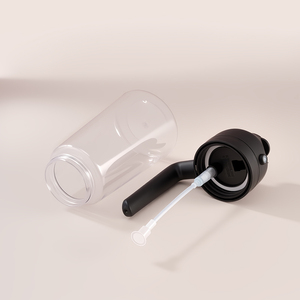 ขวดสเปรย์กระป๋องน้ำมันอเนกประสงค์สีดำความจุขนาดใหญ่470มล. ดีไซน์พลาสติก PET ใช้ในครัวเรือน - Product Image 5