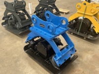 Compacteur vibrant hydraulique à plaques haute efficacité pour le compactage du sol et les travaux de fondation de fossés
